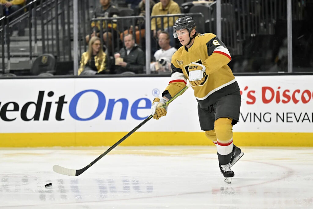Penguins acquire Kaedan Korczak from Vegas for Parker Wotherspoon