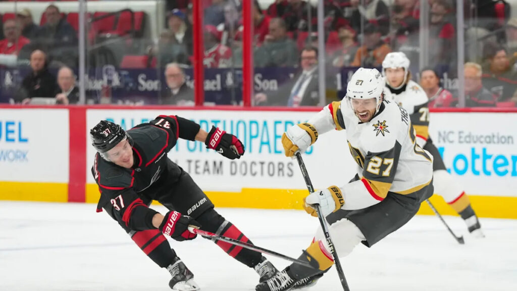 Vegas and Carolina rugged and rolling as they open a Stanley Cup Final nearly a decade in the making