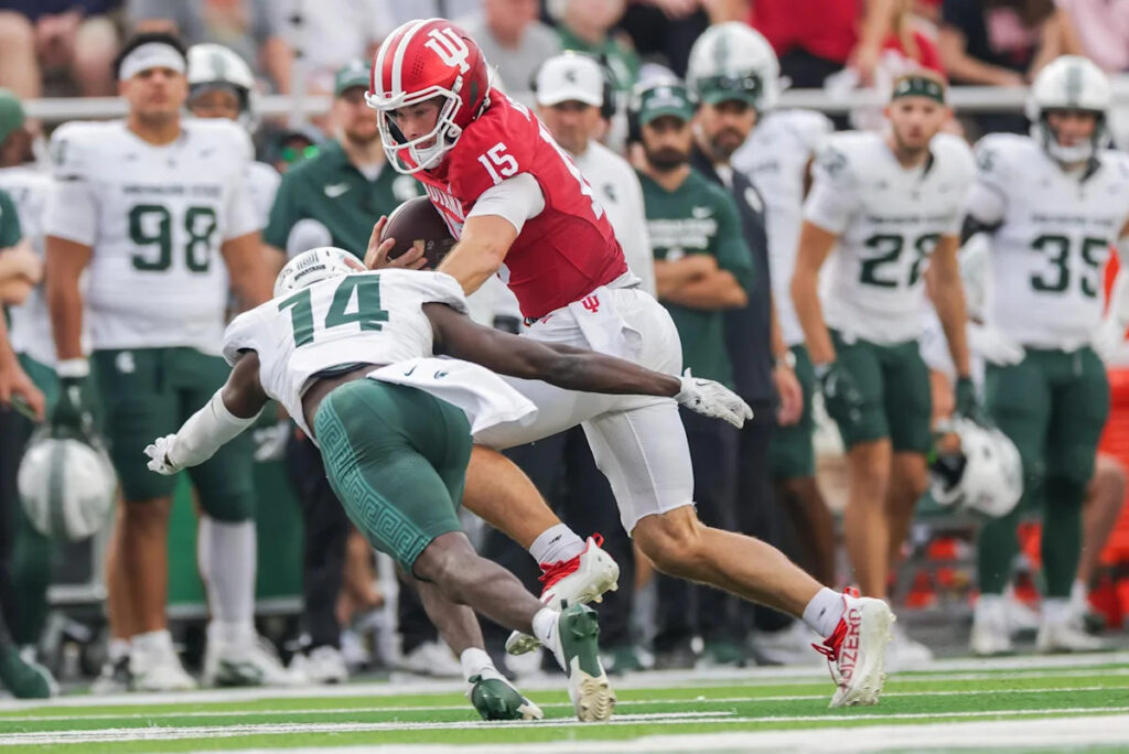 Fernando Mendoza versus Michigan State, Part VII of Las Vegas Raiders’ Mendoza Mania