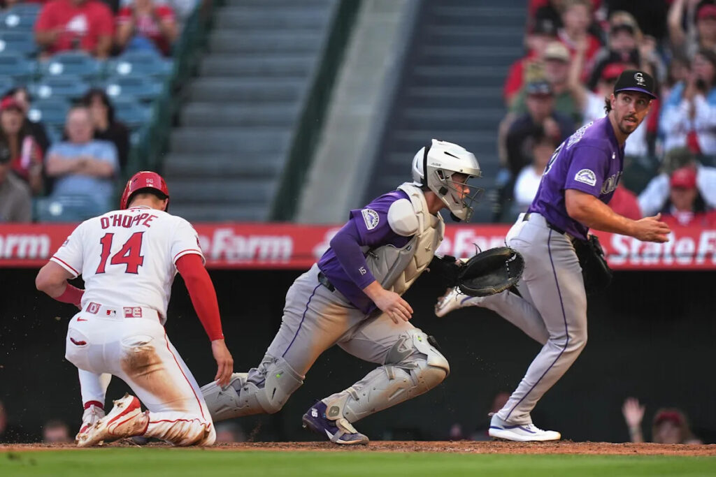 Lorenzen’s struggles continue as Rockies drop series finale to Angels 11-4