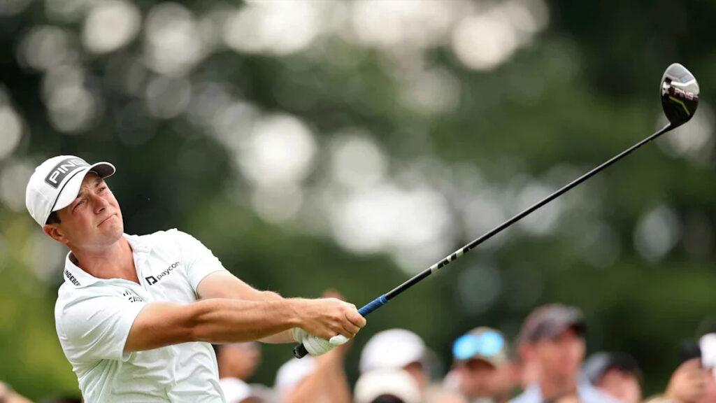 Viktor Hovland will face Scottie Scheffler on Sunday. That won’t be his main opponent