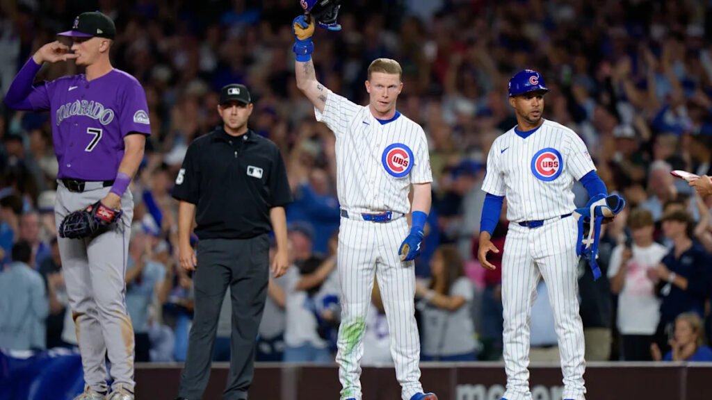 Cubs outfielder Pete Crow-Armstrong becomes 1st MLB player to hit for cycle this season Cubs outfielder Pete Crow-Armstrong becomes 1st MLB player to hit for cycle this season