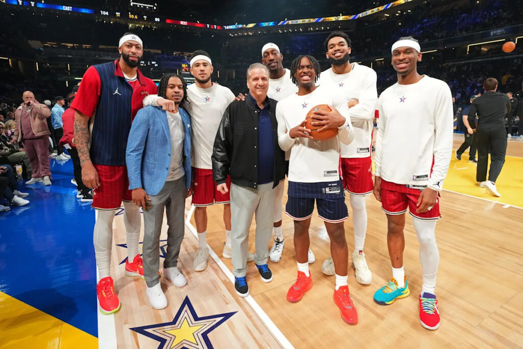 Which college basketball program would have the best current NBA starting 5 Which college basketball program would have the best current NBA starting 5