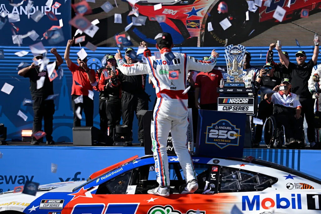 First-time NASCAR Cup winner Corey Heim reaffirms Denny Hamlin’s shrewd eye for talent First-time NASCAR Cup winner Corey Heim reaffirms Denny Hamlin’s shrewd eye for talent