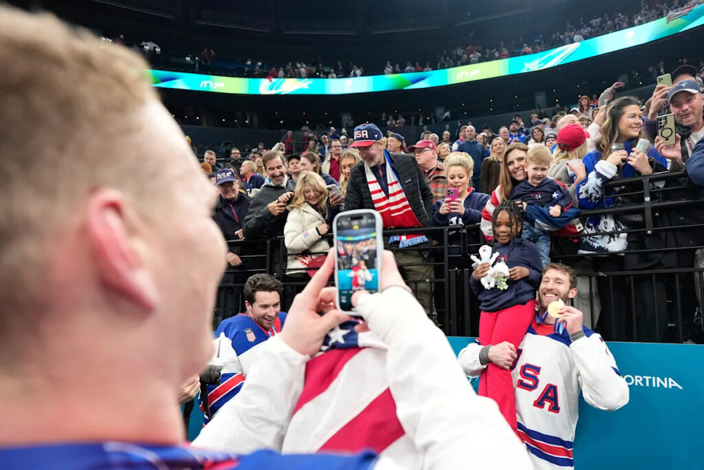 Olympic gold medal-Stanley Cup double is at stake for Americans in the final Olympic gold medal-Stanley Cup double is at stake for Americans in the final