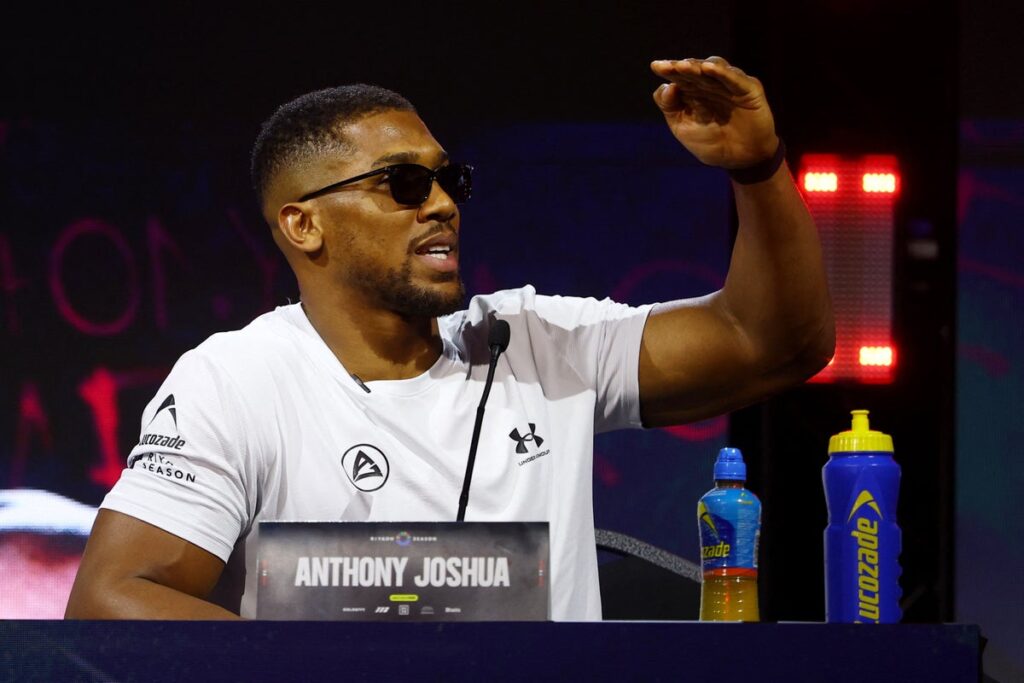 Anthony Joshua labels Tyson Fury with expletive two-word tag after Daniel Dubois comments Anthony Joshua labels Tyson Fury with expletive two-word tag after Daniel Dubois comments