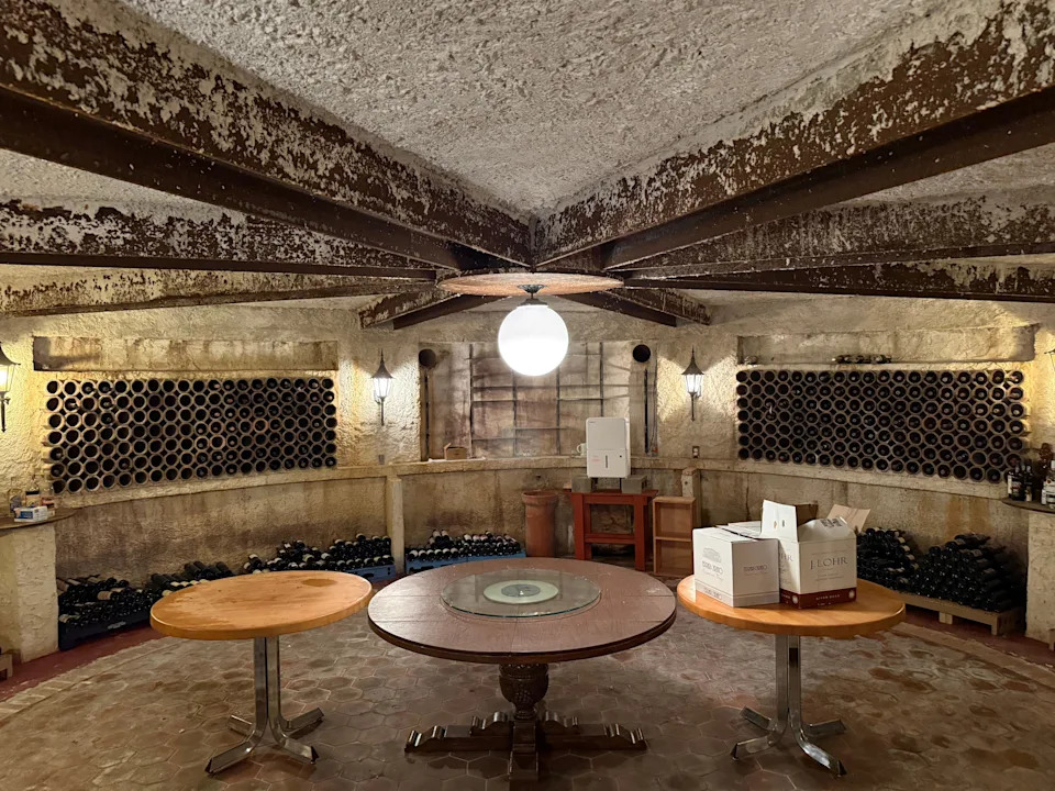 At Cruz Golf Country Club, 55 Birdsall Road, Farmingdale, N.J., founder and designer Evaristo Cruz Sr. constructed a dual-use wine cellar/bomb shelter off the clubhouse.