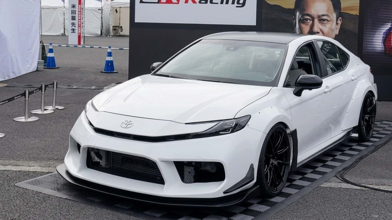 Toyota Made A Camry With Two Engines, Seven Cylinders, And 700 HP