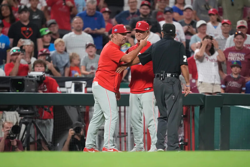 You’re out of order!: Phillies 4, Reds 1 You’re out of order!: Phillies 4, Reds 1