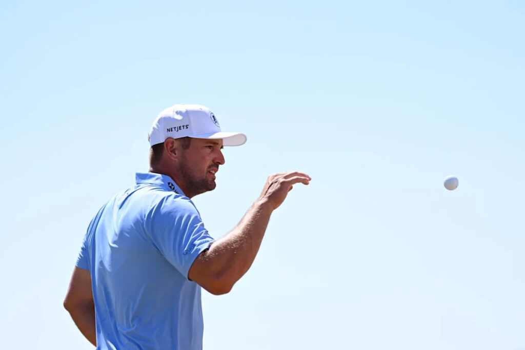 What Bryson DeChambeau did on the third tee at Royal Birkdale in practice ahead of The Open Championship