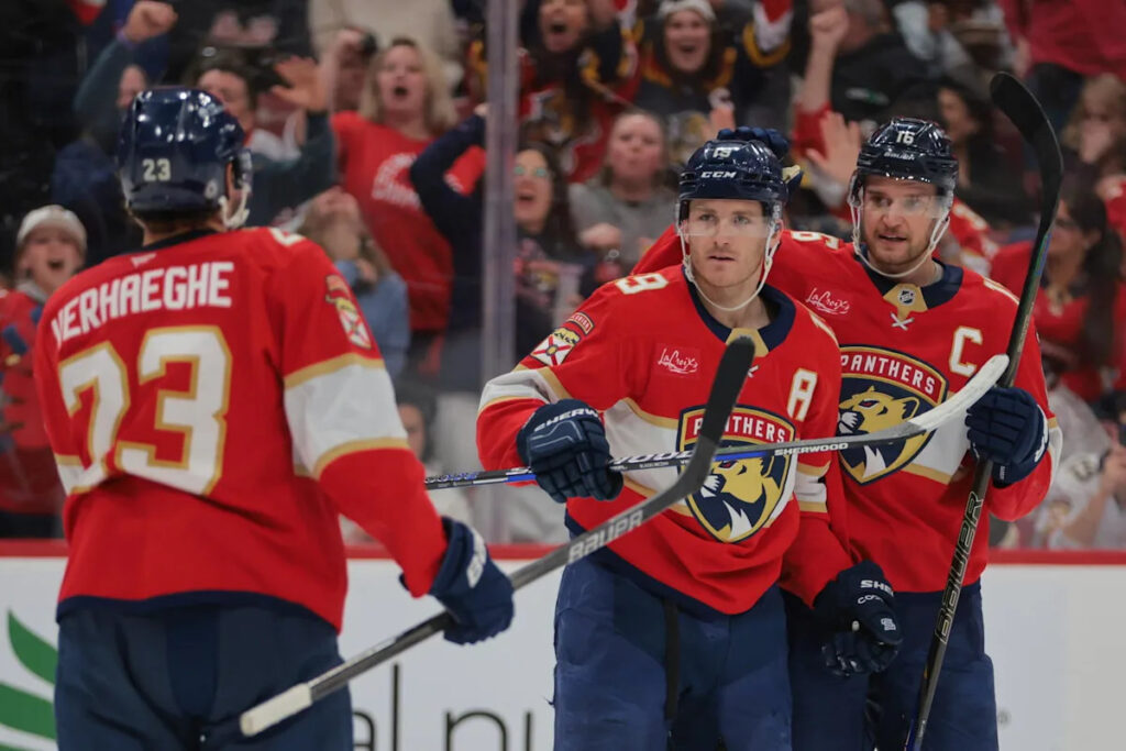 Florida Will Start Season Against Cup Champion Carolina, Panthers Home Opener Set For Oct. 10 Against Minnesota,