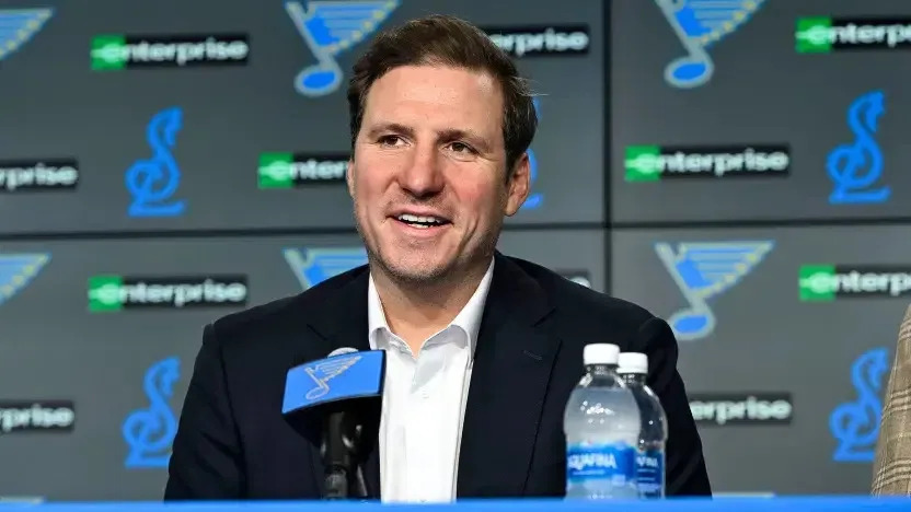 Steen Introduced As 12th GM In Blues History, Ready to Hit Ground Running