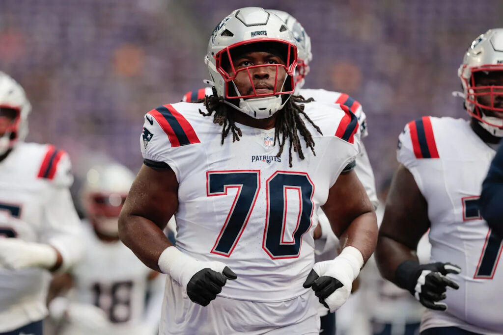 Patriots scouting report: Caedan Wallace is under pressure this year
