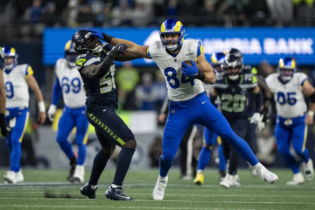 Of all Rams TE’s, Colby Parkinson is the most important