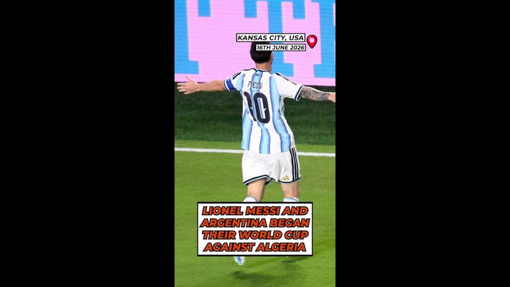 FIFA World Cup 2026 |  Argentina Vs Algeria Highlights | Magical Messi Scores His First WC Hat-Trick
