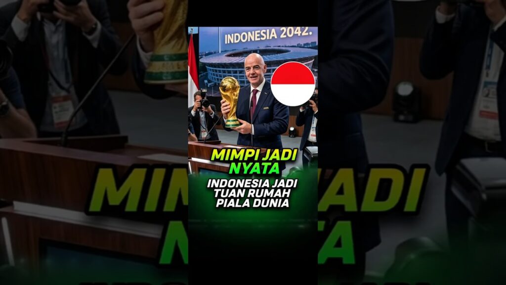 GEGER FIX INDONESIA JADI TUAN PIALA DUNIA 2042 #beritabola