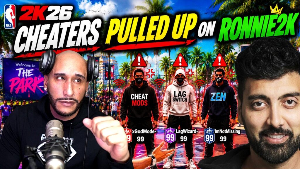 ZEN CHEATERS PULL UP ON RONNIE 2K | NBA 2K26 NEWS UPDATE