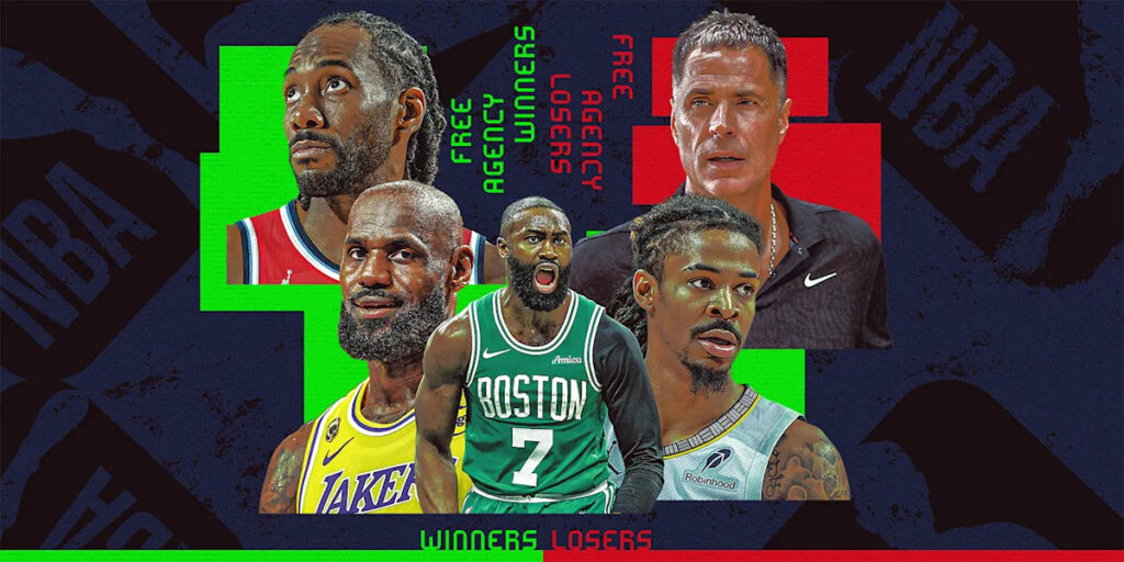 NBA free agency 2026: Early winners and losers, including LeBron James, the Celtics and unpredictable star guards