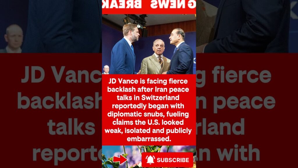 JD Vance Humiliated On World Stage