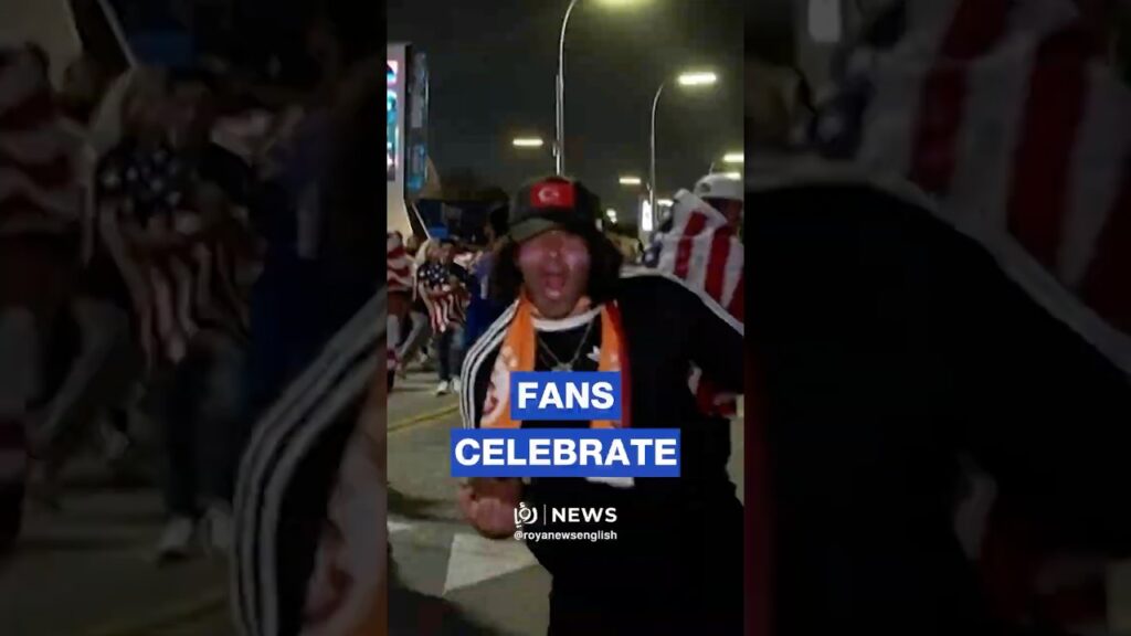 Turkish fans celebrate win over the US despite World Cup exit