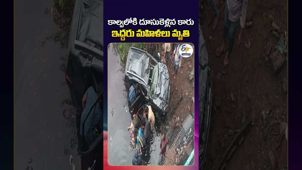 Two Women Killed After Car Falls into Canal in Visakhapatnam
