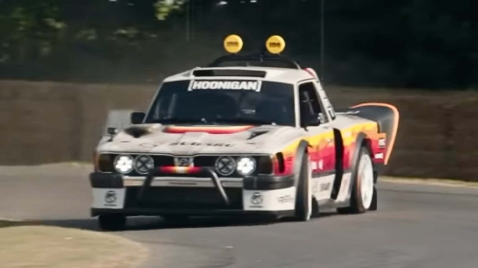 Travis Pastrana Drifts His Way Up The Goodwood Hill Climb In His 670-HP Custom Subaru Travis Pastrana Drifts His Way Up The Goodwood Hill Climb In His 670-HP Custom Subaru