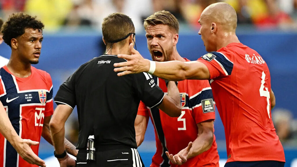 Did ball hit spidercam before England goal? Snicko says not – Norway unsure