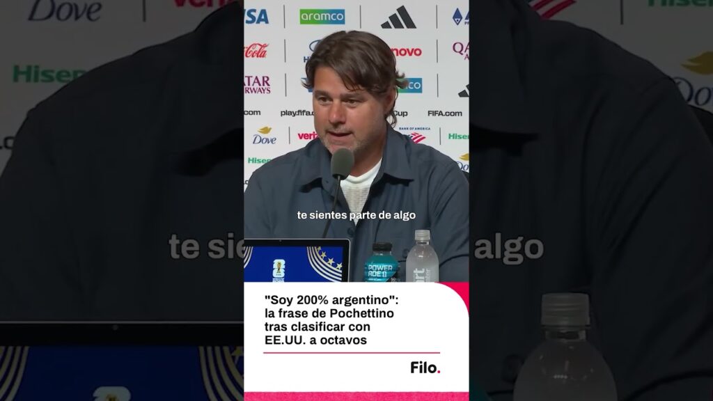 La frase de Pochettino tras clasificar con EE.UU. a octavos del Mundial: “Soy 200% argentino”