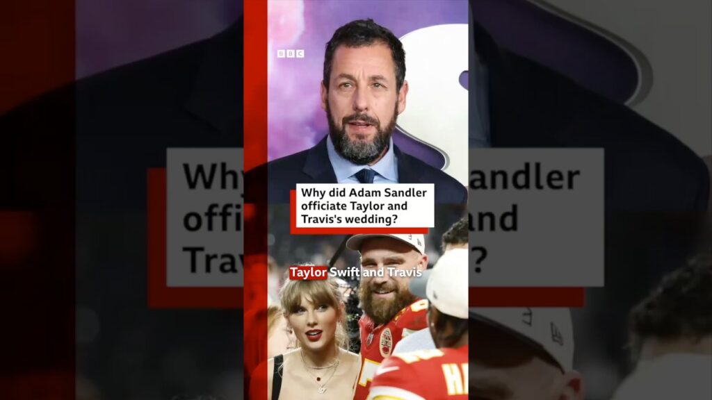 The Wedding Singer officiated “America’s Royal Wedding”. #TaylorSwift #NewYork #BBCNews