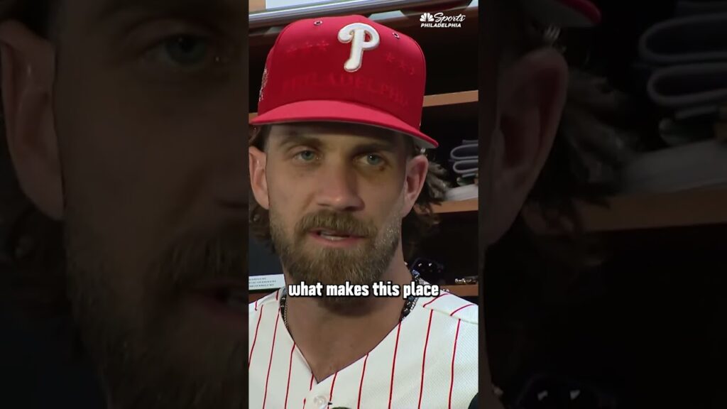 Bryce Harper was asked about Phillies fans booing opposing players at the MLB All-Star Game