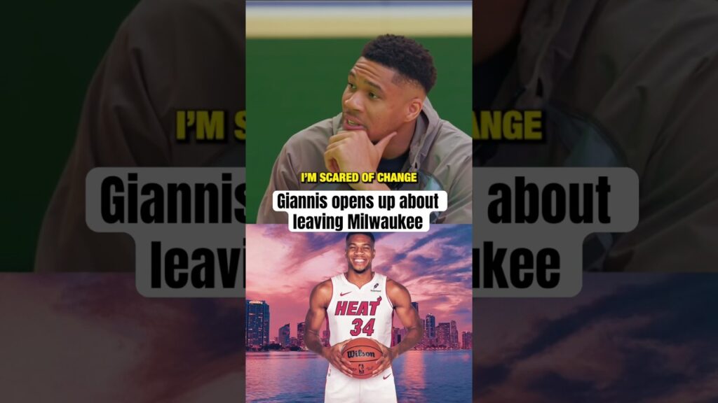 Giannis explains why he’s scared after the trade