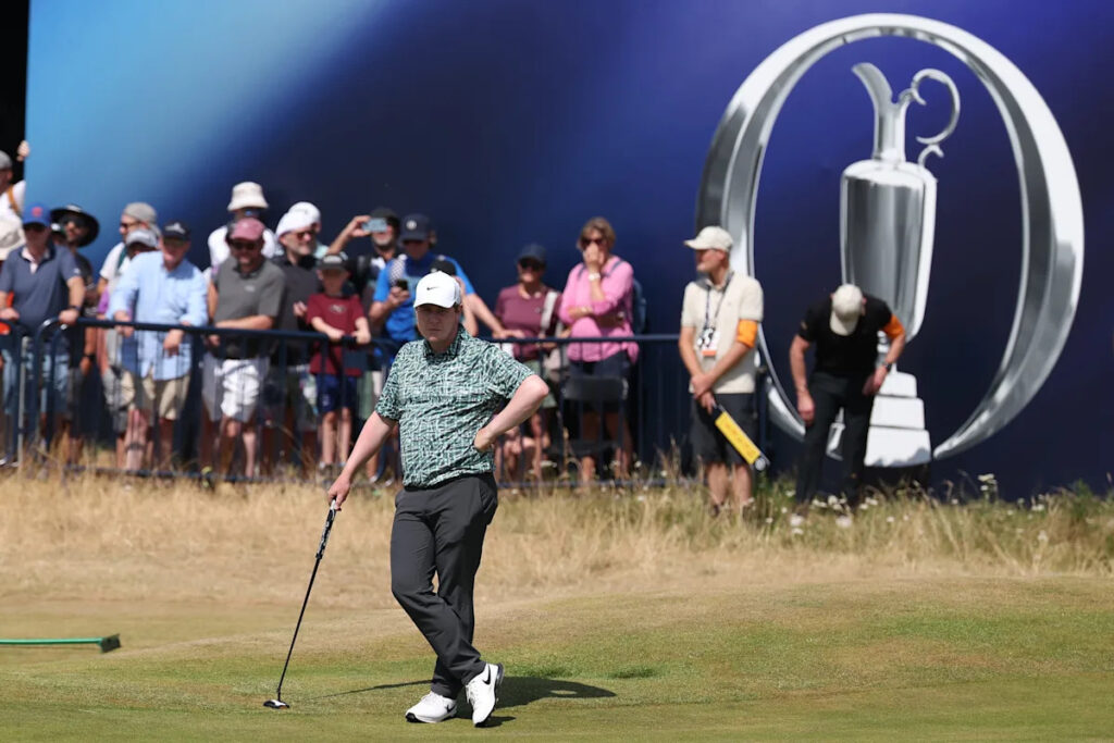 Robert MacIntyre showing discipline at The Open 2026, where ‘it was very much just golf’ Robert MacIntyre showing discipline at The Open 2026, where ‘it was very much just golf’