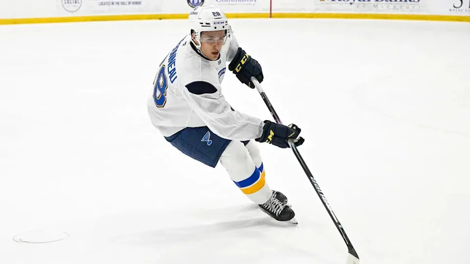 St. Louis Blues 2025 First-Round Pick Justin Carbonneau Wants To Crash The NHL Party; Can He?