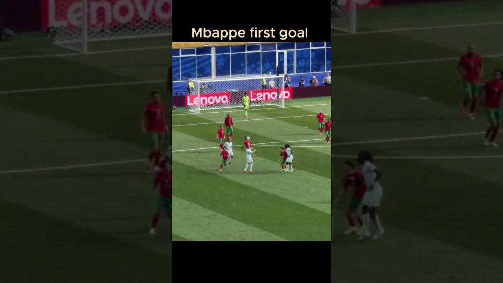 Mbappe brilliant goal vs Morocco #france #mbappe #worldcup2026