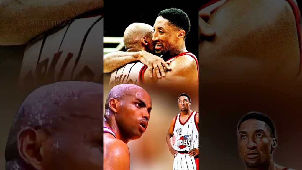 Barkley and Pippen turn into bitter rivals#scottiepippen #charlesbarkley #rivals #houstonrockets