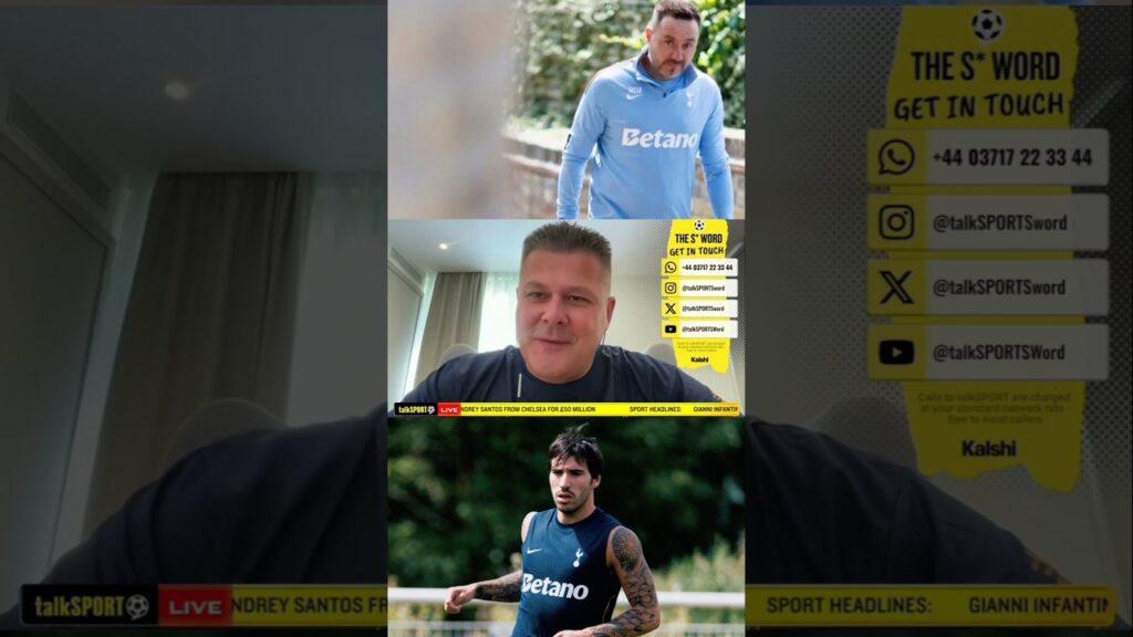 “STRANGE… TOTTENHAM GET CRITICISED FOR SHOWING AMBITION!” INTERVIEW ON THE S* WORD (talkSPORT)