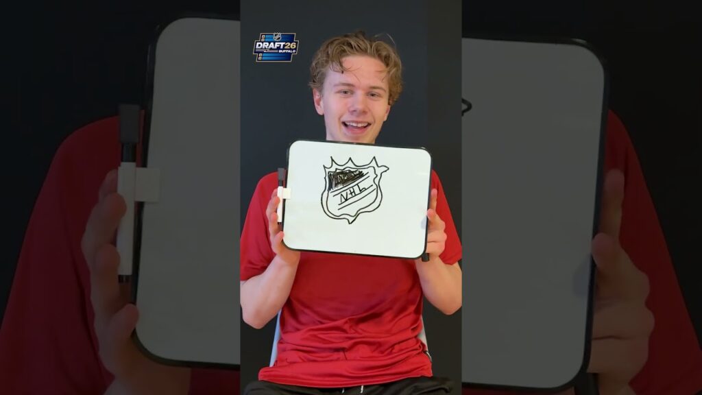 Kan du rita NHL-loggan? #hockey