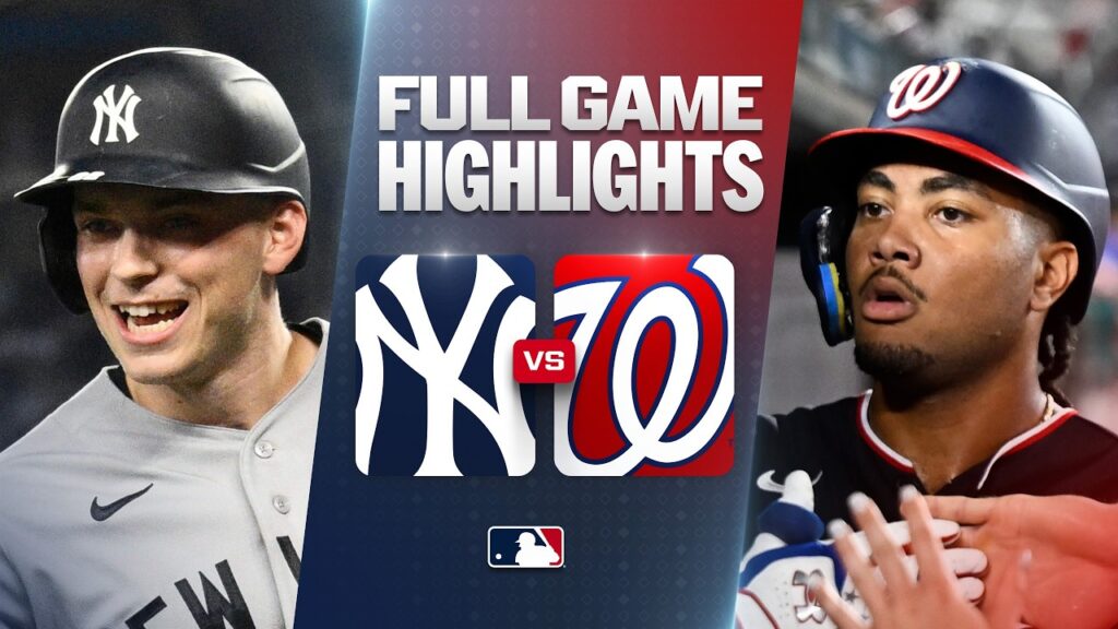 YANKEES vs. NATIONALS: Official Full Game Highlights (July 10) | 2026 MLB Season