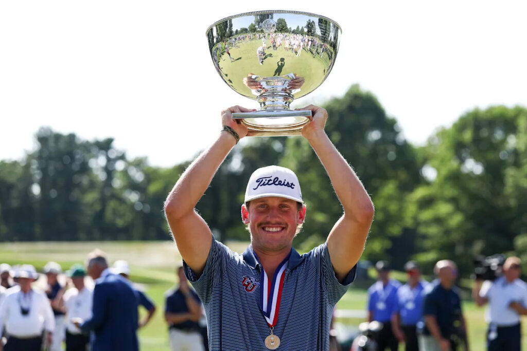 Noah Maclauchlan upsets Miles Russell to win 2026 U.S. Junior Amateur Noah Maclauchlan upsets Miles Russell to win 2026 U.S. Junior Amateur