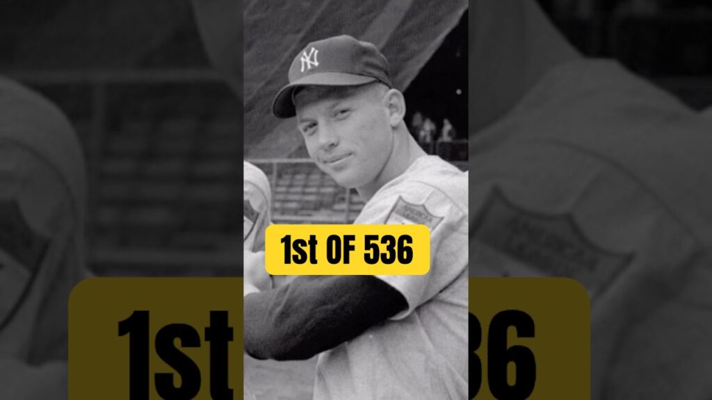 Mickey Mantle’s First MLB Home Run Was a Monster