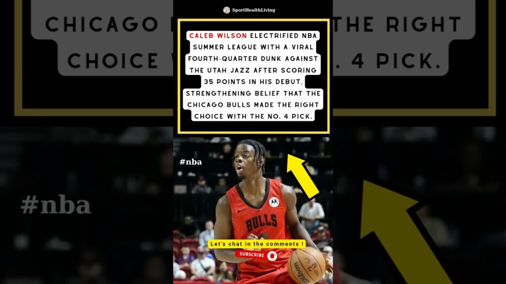 Caleb Wilson’s Viral Dunk Has Bulls Fans Dreaming Big #nba #news #viral #sportnews