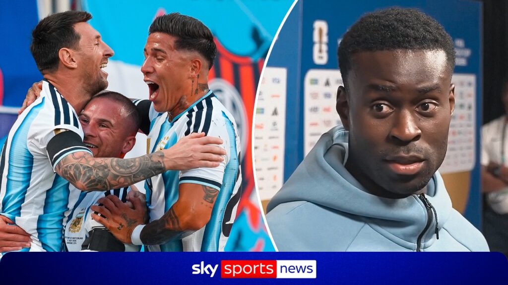 “What pressure? They’re world champions” | Guehi puts pressure on Argentina ahead of WC semi-final