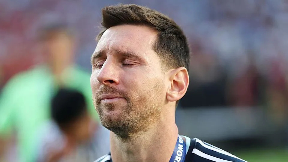 Argentina great Lionel Messi was left in tears after the failed to retain the World Cup after defeat to Spain in the final.