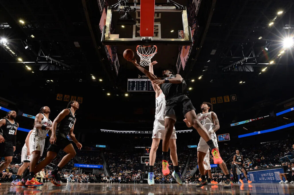 Spurs come up just short in Summer League opener against Heat Spurs come up just short in Summer League opener against Heat