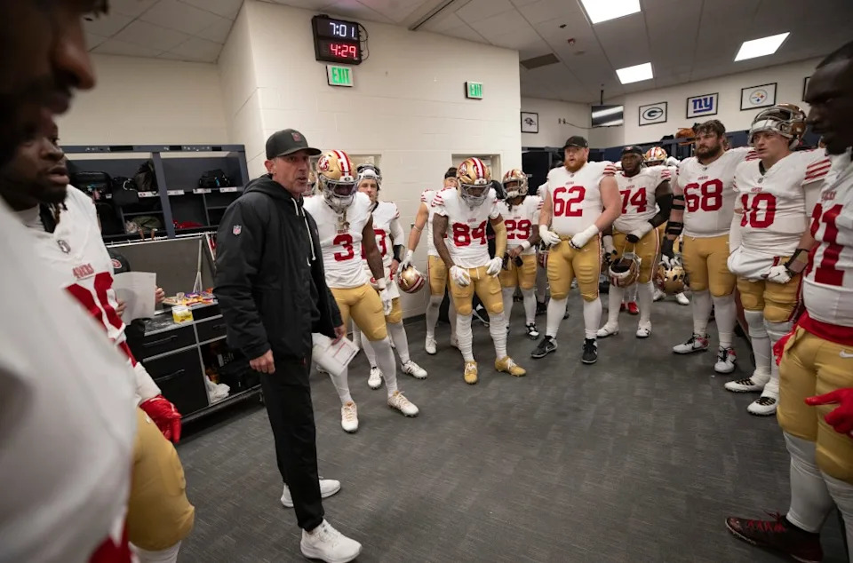 Some 49ers players went more than a week without hearing about their head coach’s condition. Getty Images