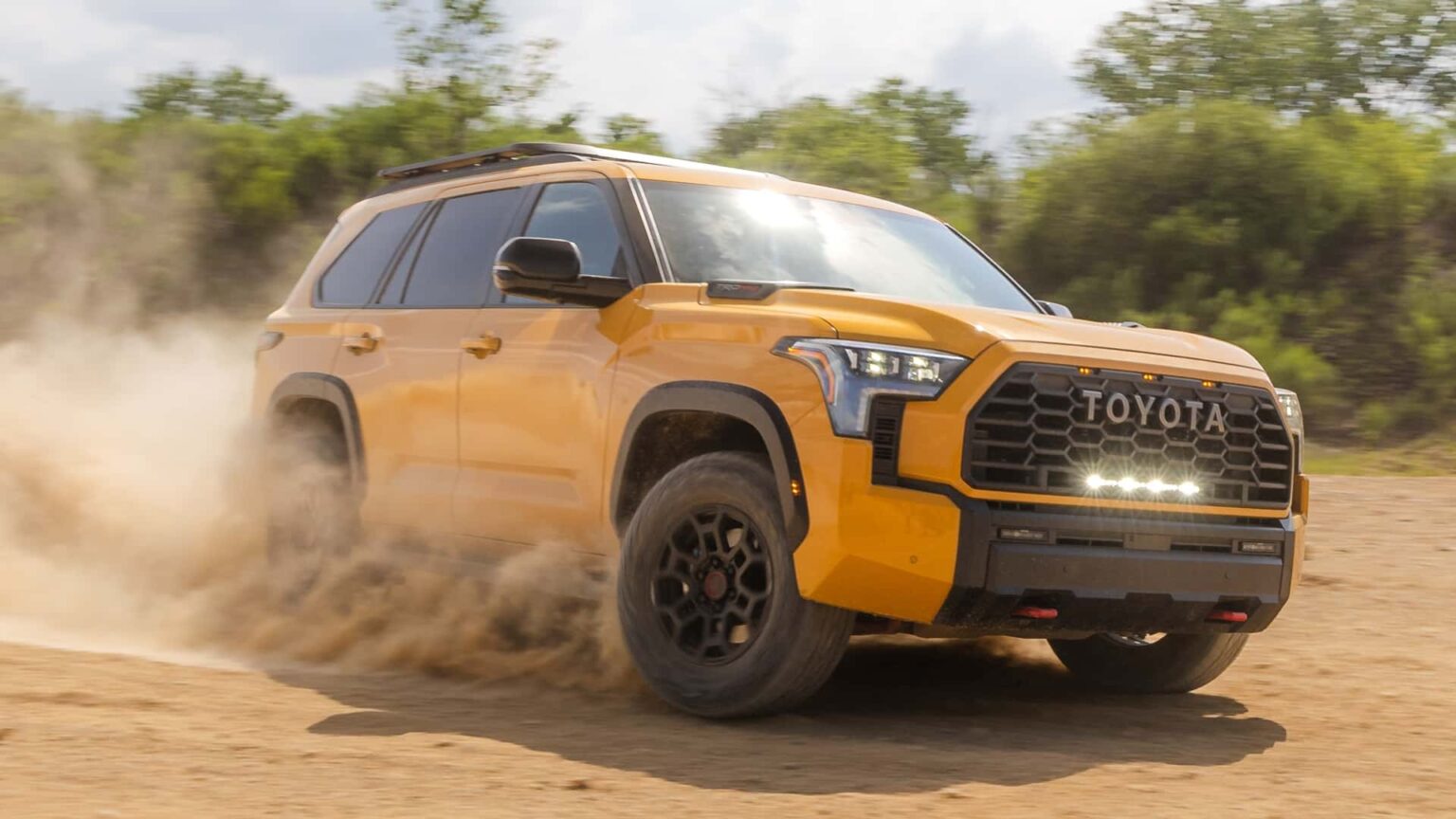 Toyota Introduces New Honeycomb And Hot Honey Paint For TRD Pro Models