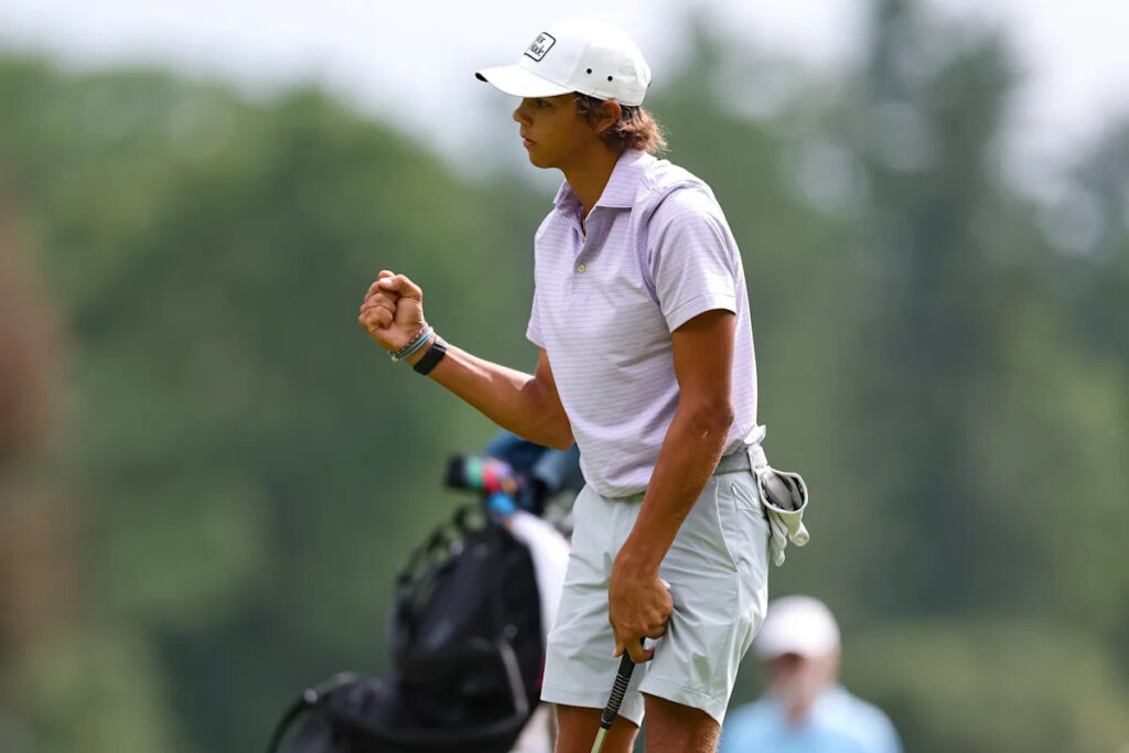 Charlie Woods heading to playoff for spot in 2026 U.S. Junior Amateur match play Charlie Woods heading to playoff for spot in 2026 U.S. Junior Amateur match play
