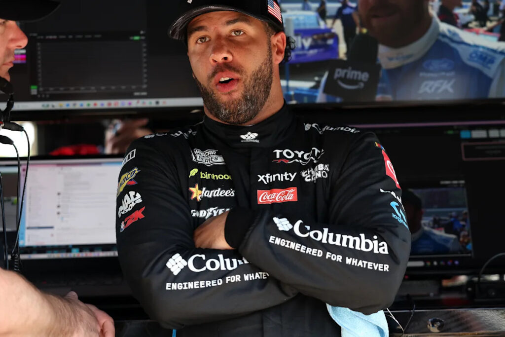 NASCAR Cup Series Driver’s Two-Word Reaction Says It All After Bubba Wallace’s Painful Penalty