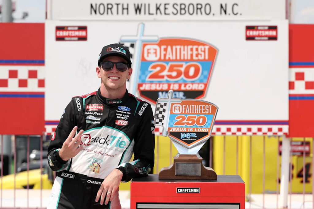 Chandler Smith makes NASCAR history at North Wilkesboro in 2026
