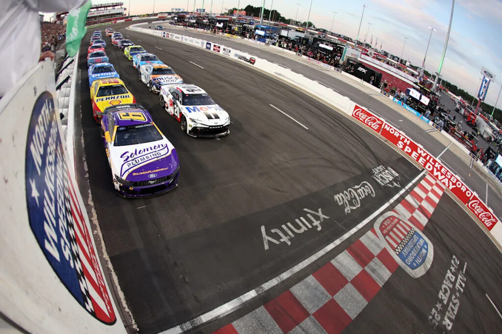 NASCAR North Wilkesboro qualifying live results, Cup Series starting lineup